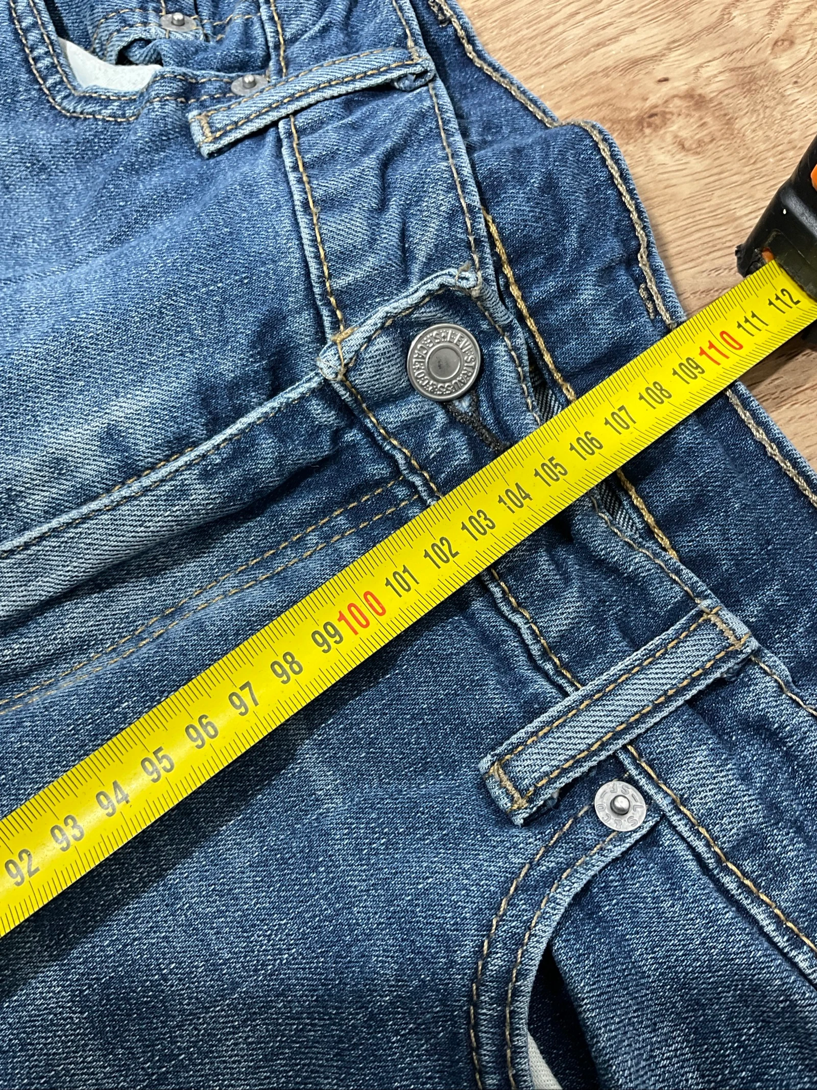 Jean Levi's Corte Recto W38 L32 Vintage 99% Algodón Azul lvh 256 – photo 15